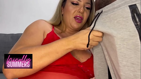 African Black BBC Came Fucked Me With His 23CM In The Foot - Nicolly Summers (COMPLETE ON SHEER AND RED)