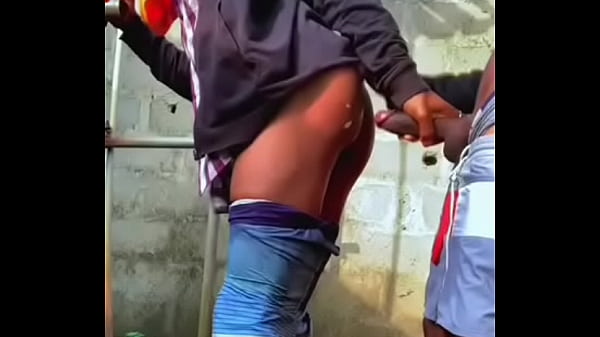 Fucking behind the hostel