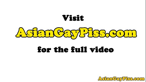 Asian twinks in group tugging on cock