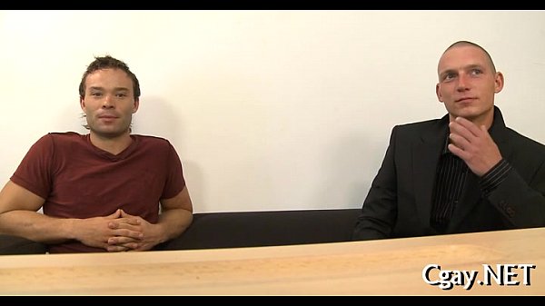 Lubricous oral job for gay chap